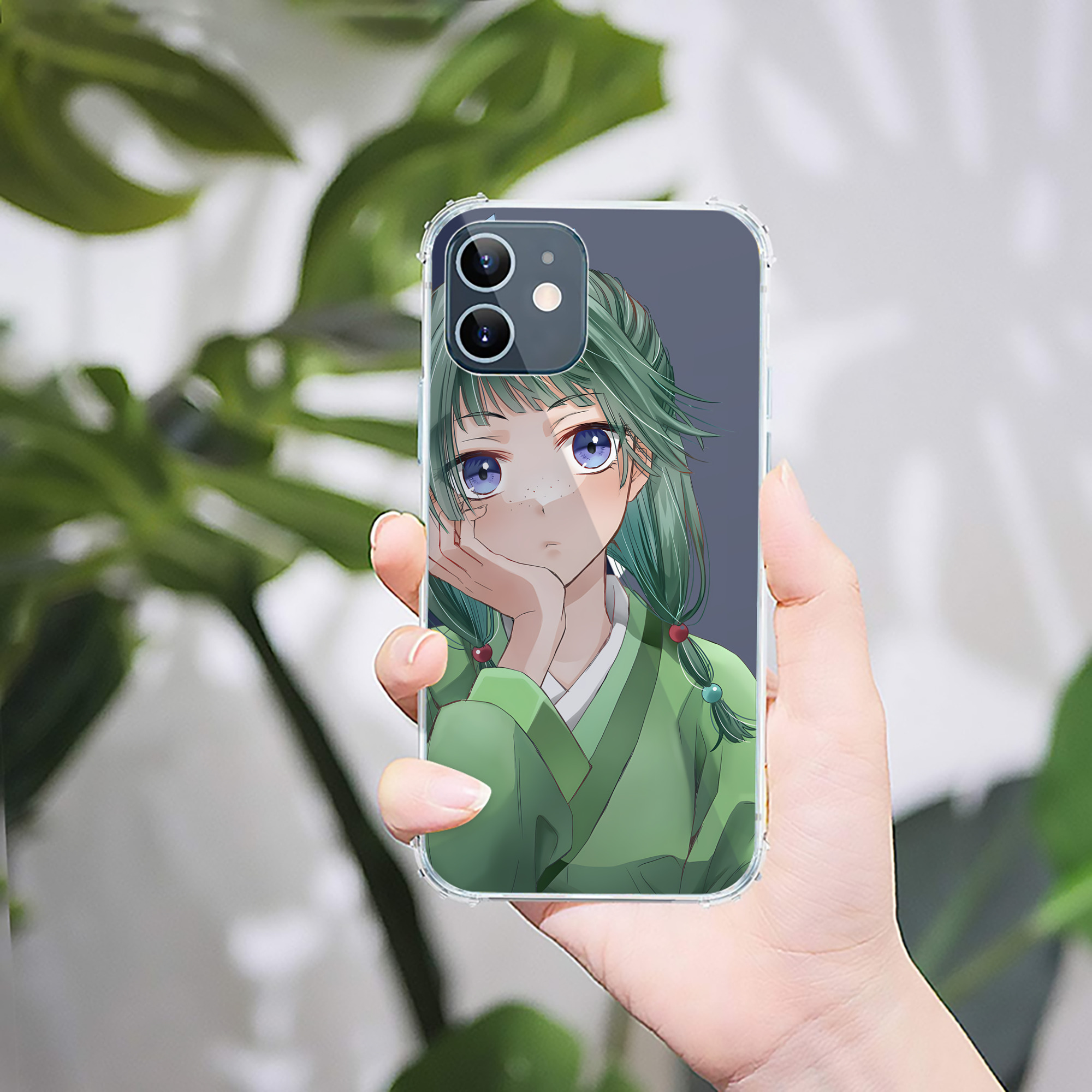 （画像用） 薬屋のひとりごと The Apothecary Diaries 【iPhone 12シリーズ対応】透明スマホケース（クリアソフトケース）